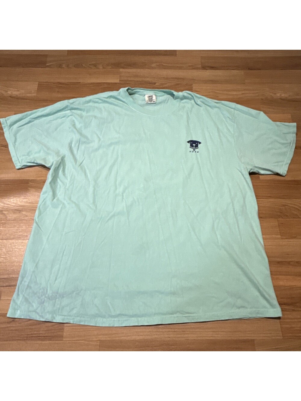 Helping Hounds Dog Rescue HHDR T Shirt 3XL Comfort Colors Aqua Dog Rescue Tee